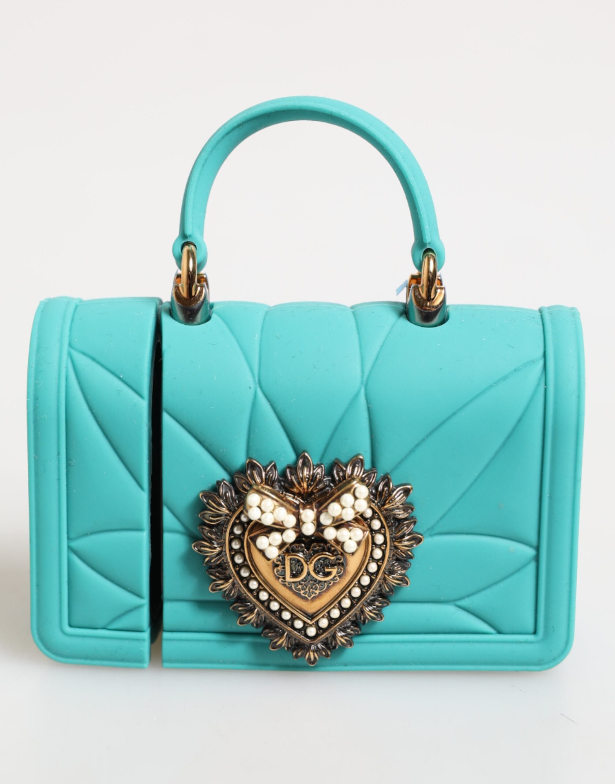Coque Airpods Dolce & Gabbana turquoise
