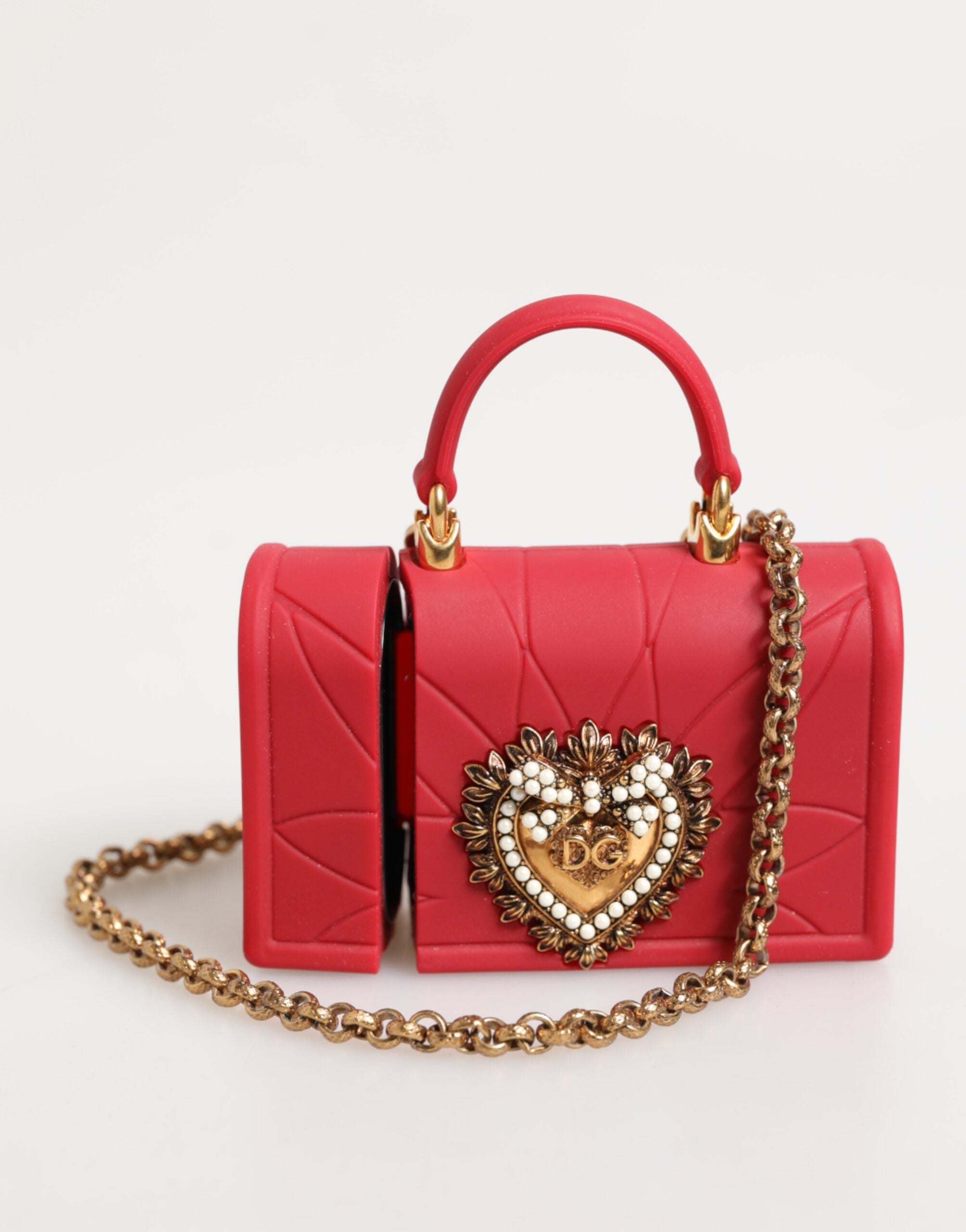 Sacs Airpods Dolce & Gabbana rouge