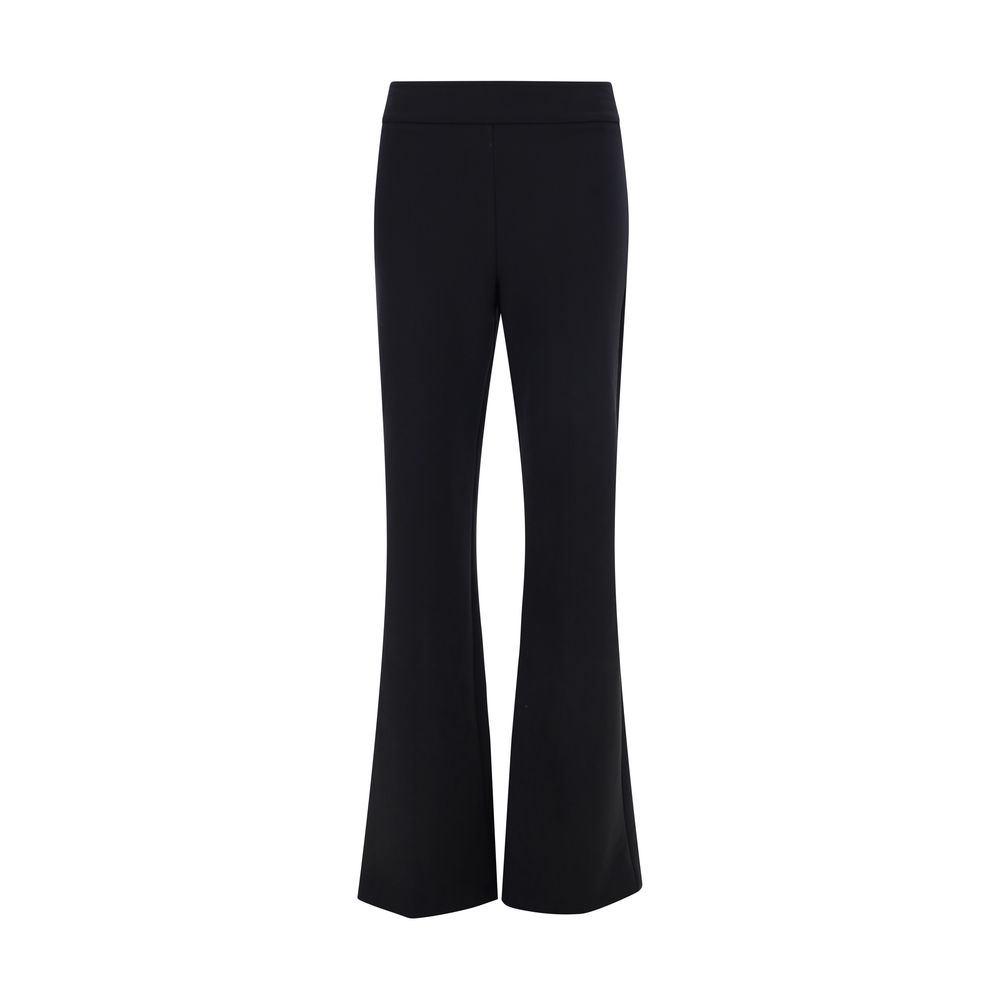 Pantalon Avenue Montaigne fléchi noir
