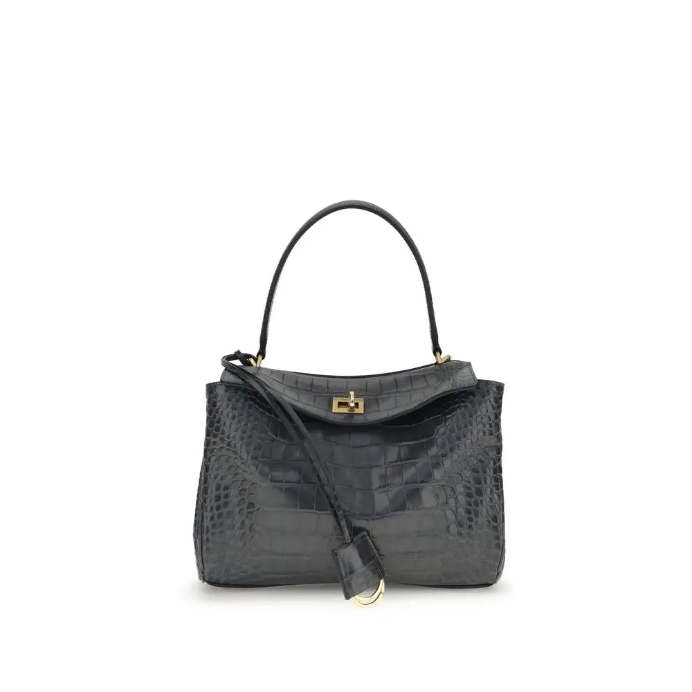 Sac à main Balenciaga Rodeo en cuir crocodile Balenciaga