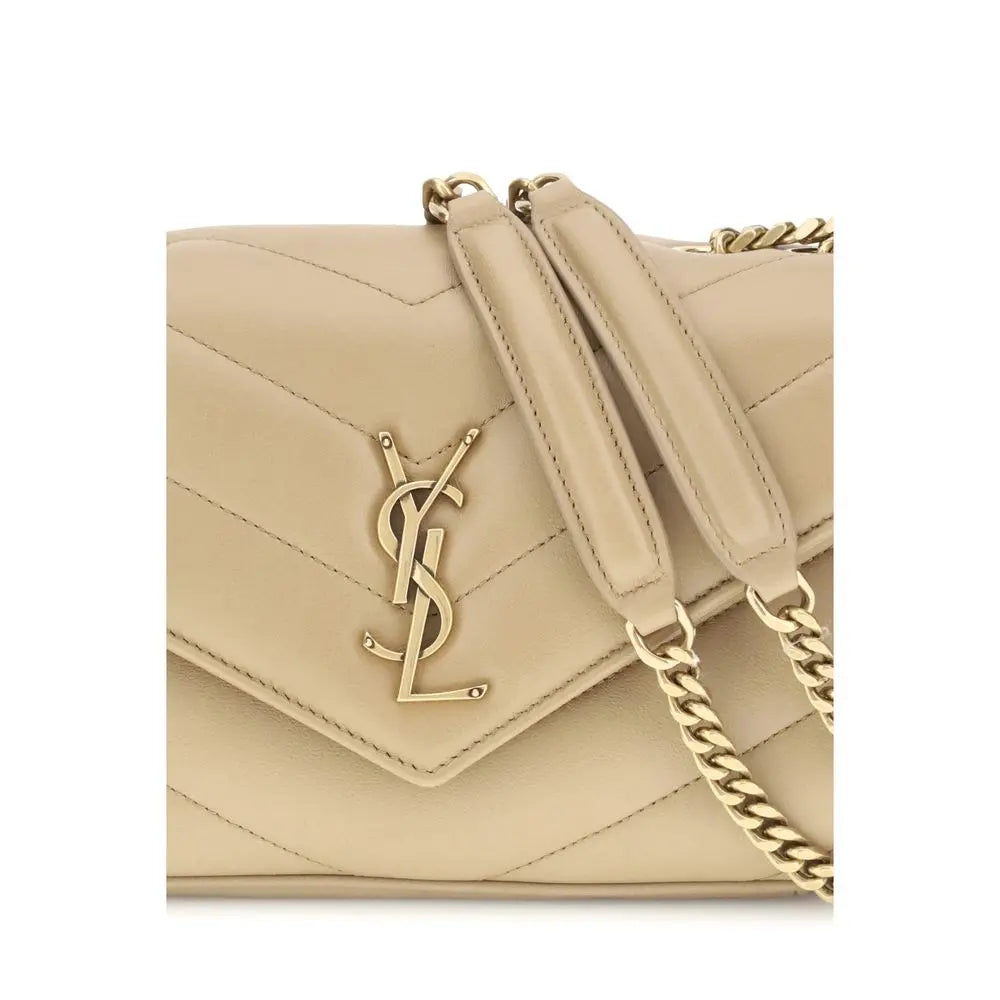 Sac Saint Laurent LouLou beige Saint Laurent