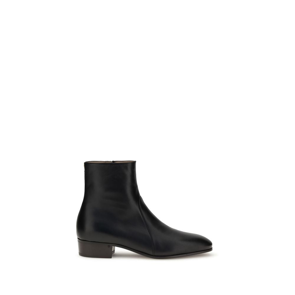 Bottines Valentino Pat noires