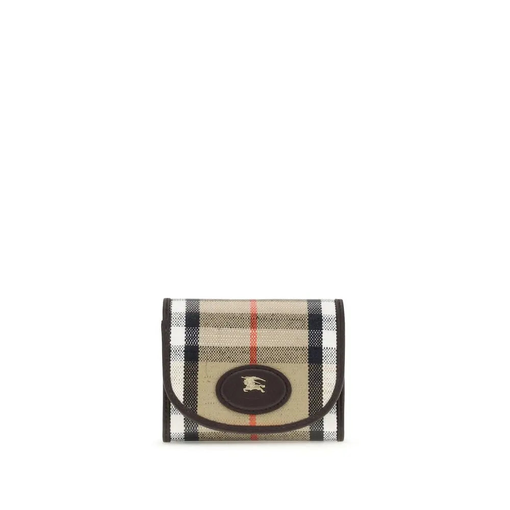 Portefeuille Burberry Highlands à motifs. Burberry