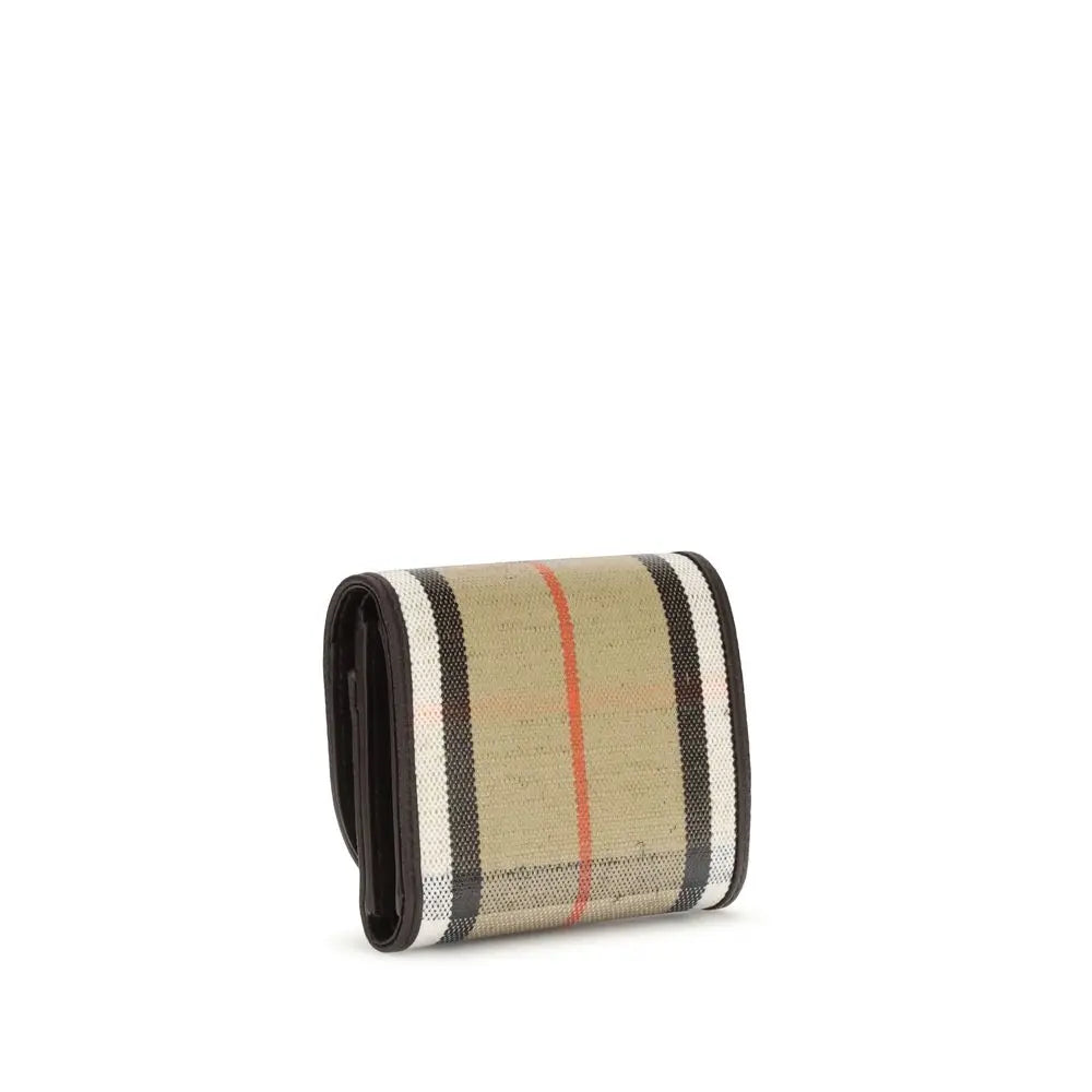 Portefeuille Burberry Highlands à motifs. Burberry