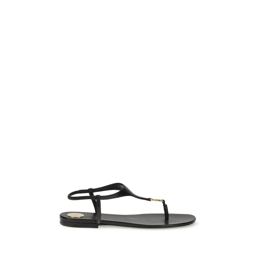 Sandales Saint Laurent Babylon noires