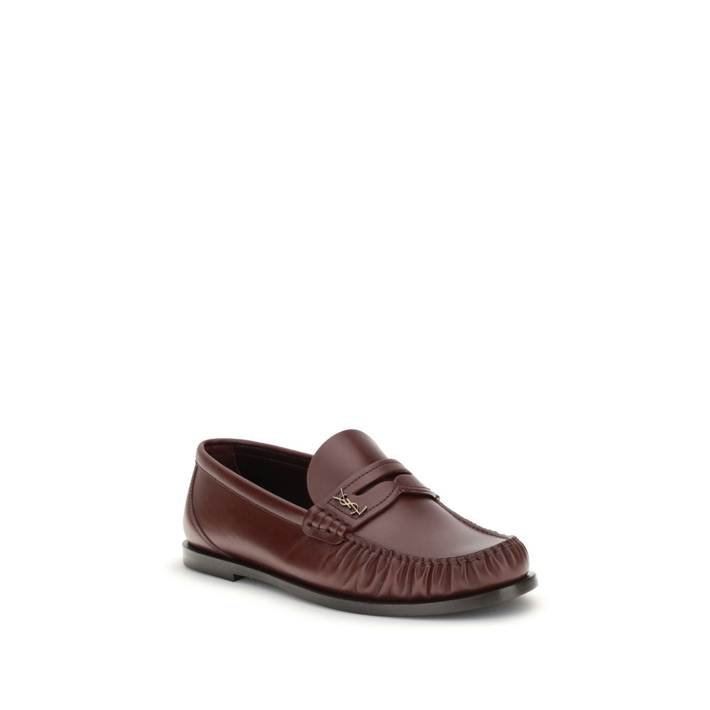 Loafers Saint Laurent Laurent bruns