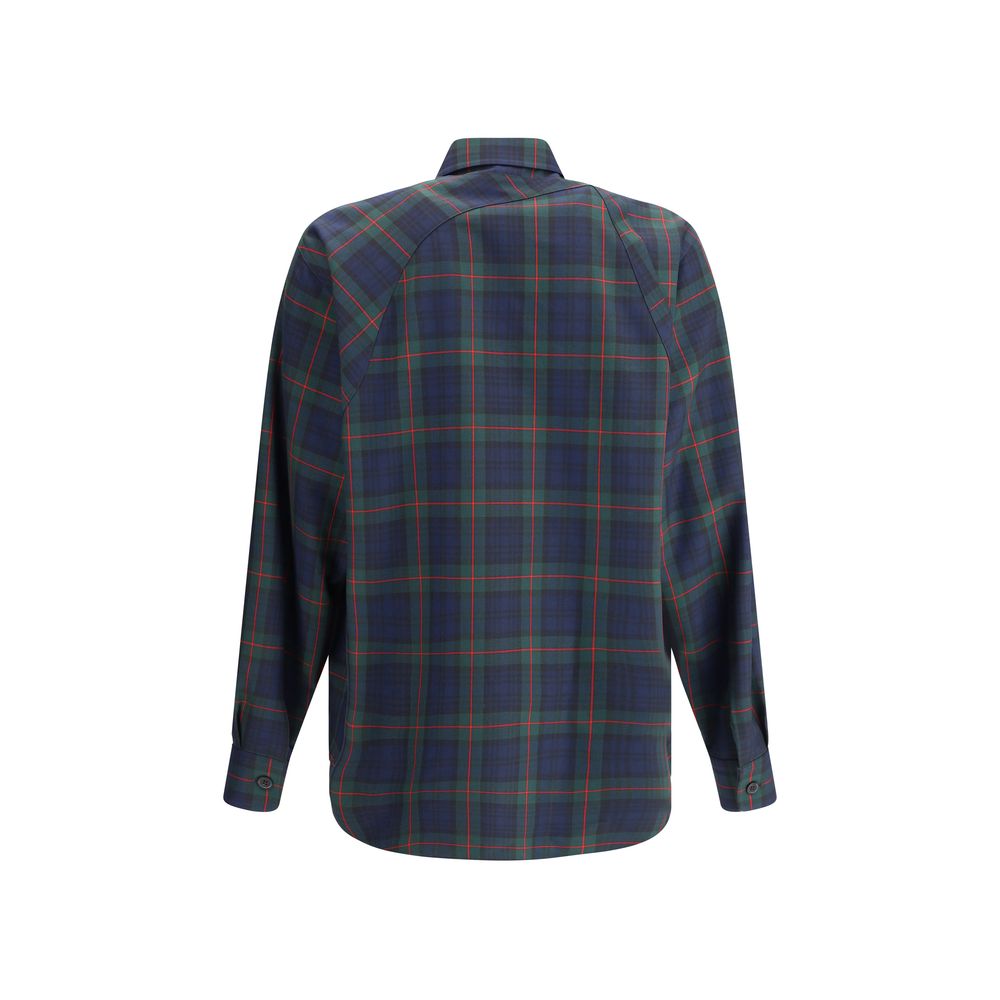 Chemise Alexander McQueen Tartan rouge