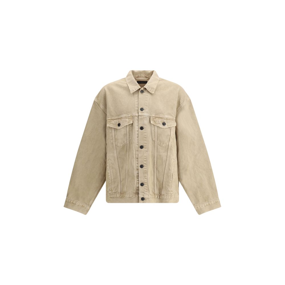 Veste en denim Balenciaga oversize bleue