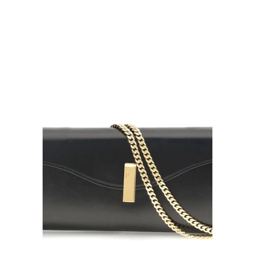 Pochette Giuseppe Zanotti Flutie noire Giuseppe Zanotti
