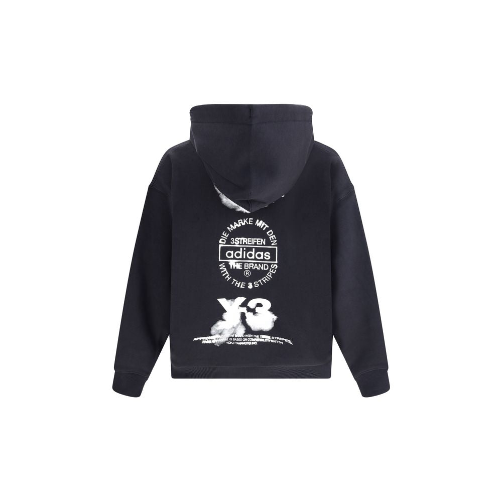 Hoodie Y-3 graphique noir