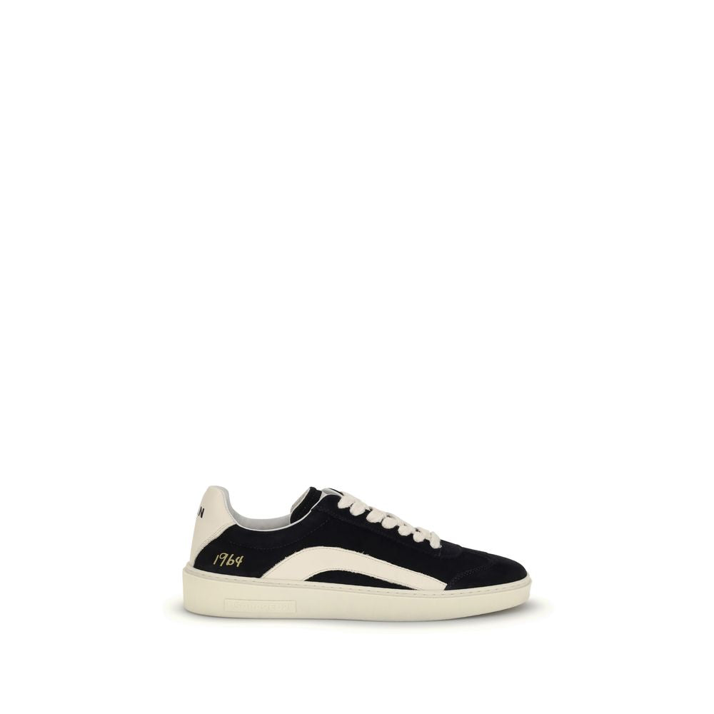 Baskets Dsquared2 en cuir bleu