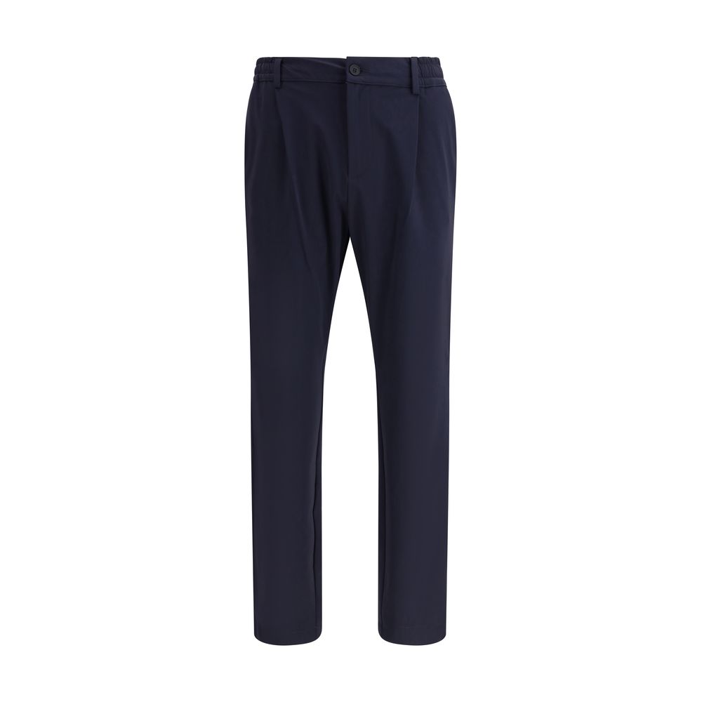 Pantalons Cruna sport slim noirs