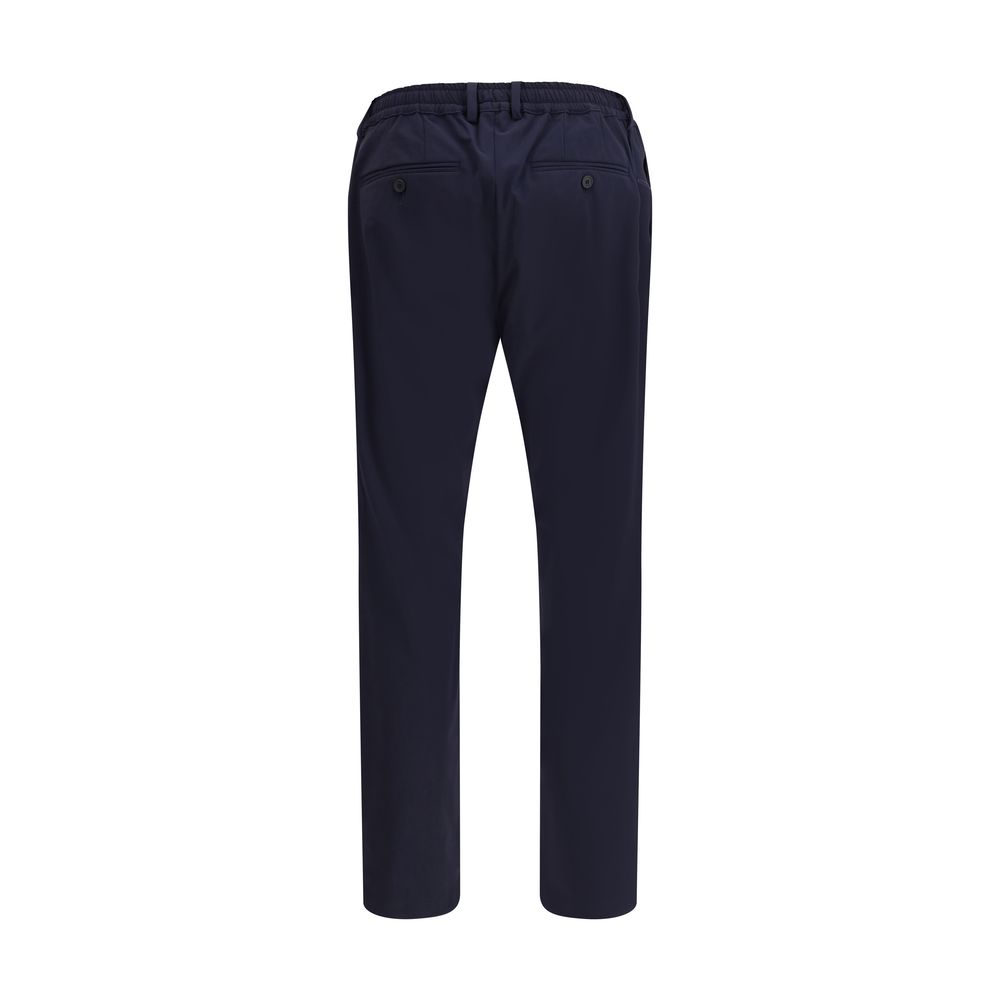 Pantalons Cruna sport slim noirs