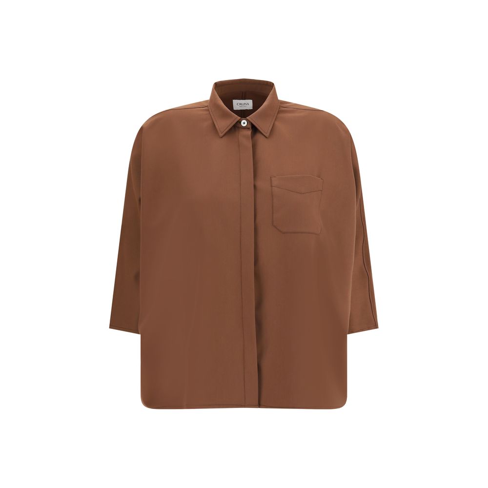 Chemise Cruna bat-sleeve blanche