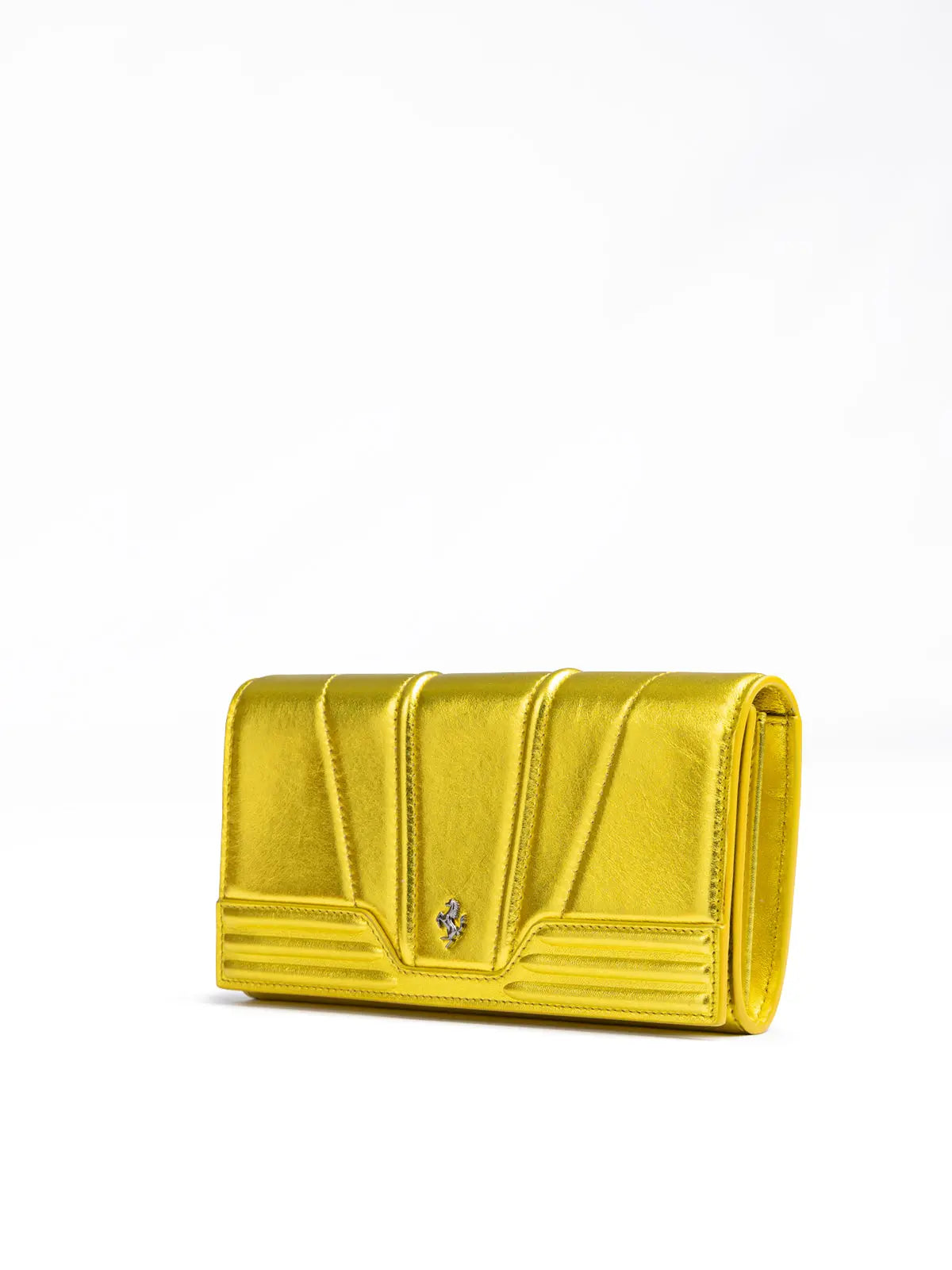 Pochette Ferrari Metal Yellow GT jaune métallique Ferrari