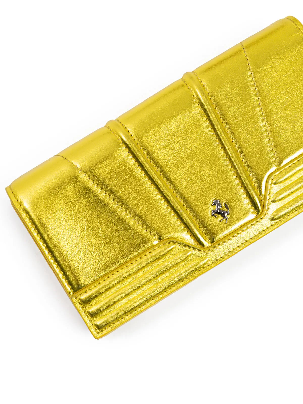 Pochette Ferrari Metal Yellow GT jaune métallique Ferrari