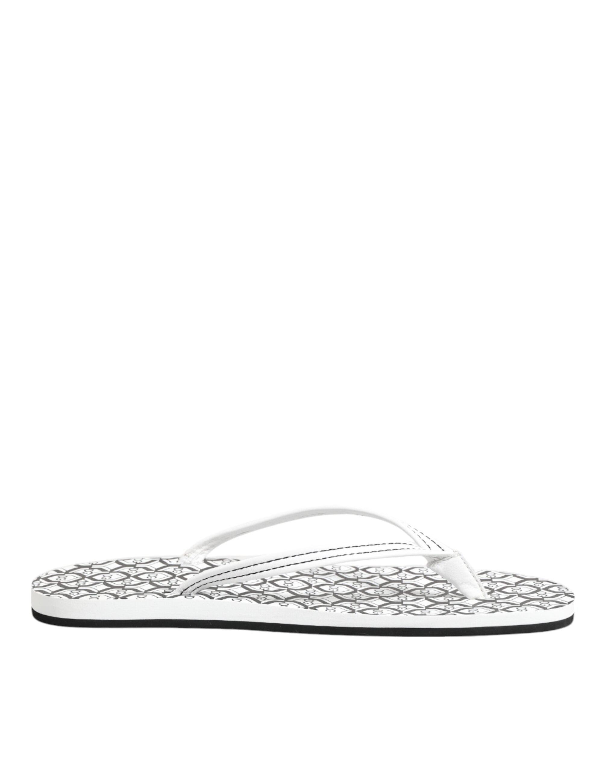 Chaussons Dolce & Gabbana noirs et blancs