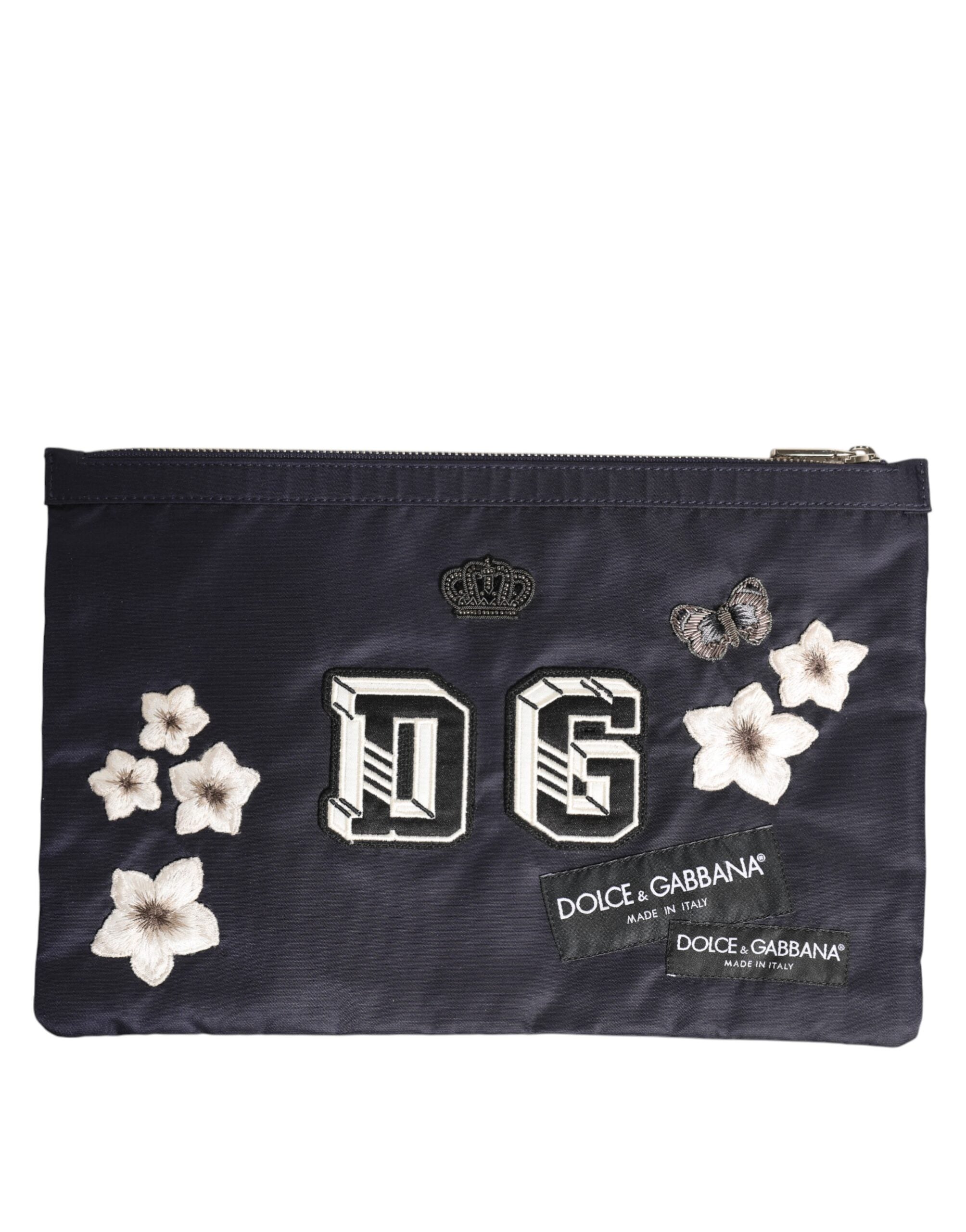 Pochette Dolce & Gabbana bleue