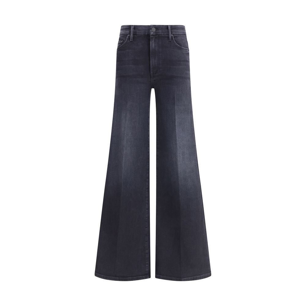 Pantalon Mother Denim large noir