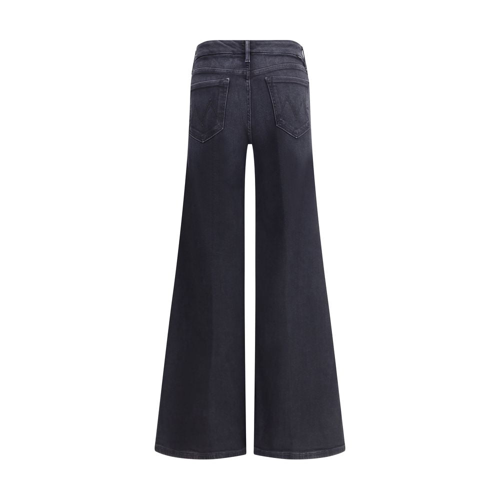 Pantalon Mother Denim large noir