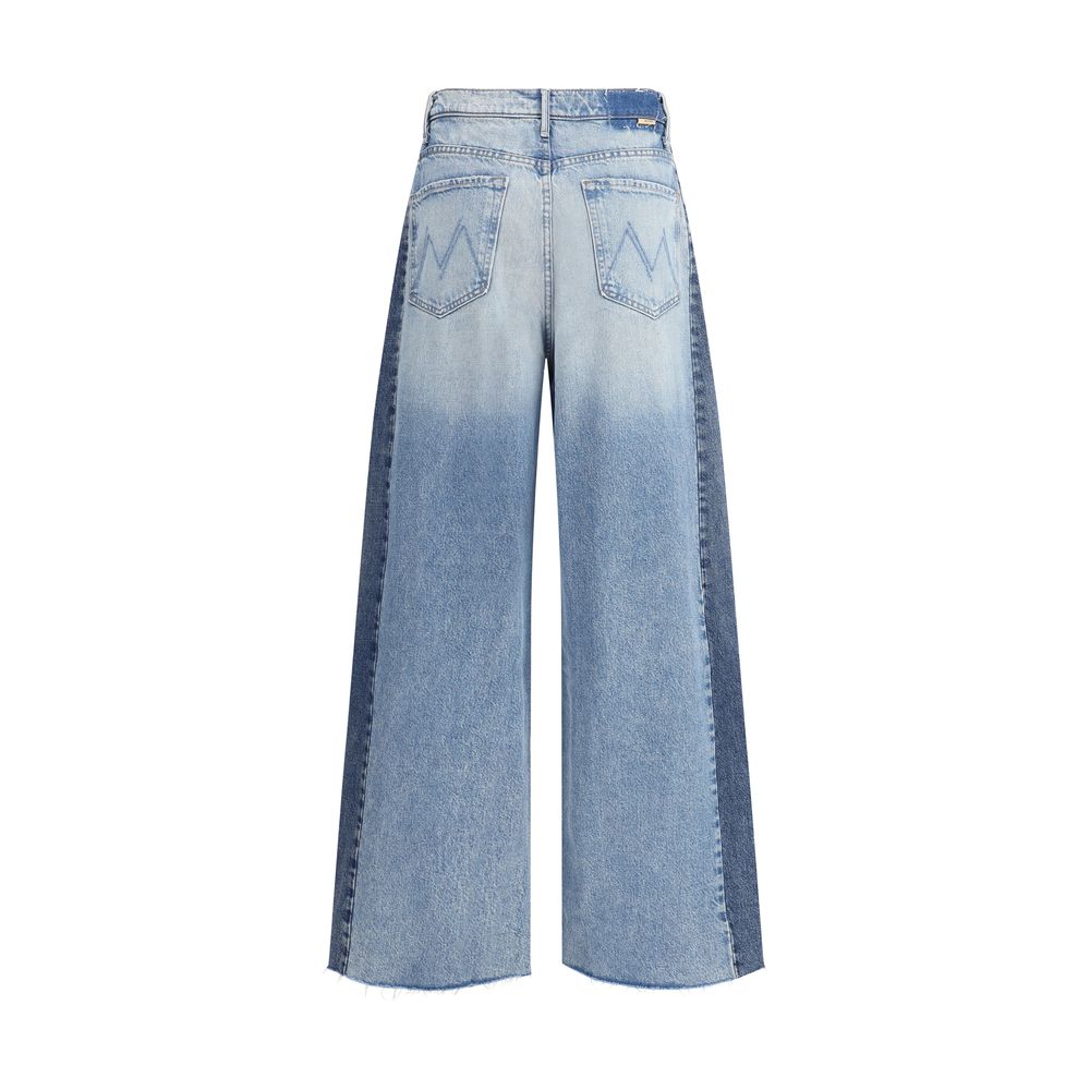 Jeans Mother Denim Sneak Fray bleus