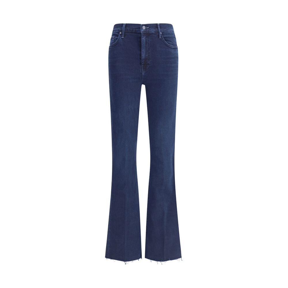 Jean Mother Weekender Fray bleus