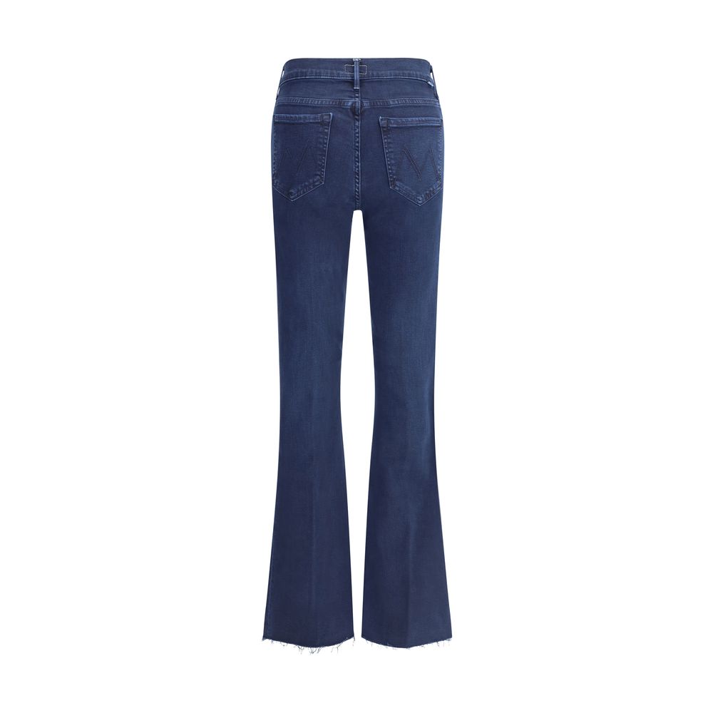 Jean Mother Weekender Fray bleus