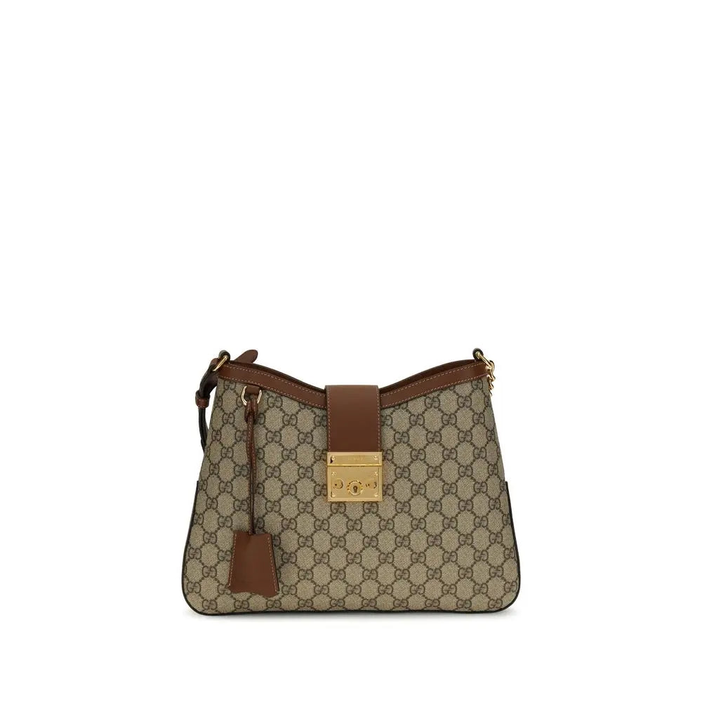 Sac à bandoulière Gucci Padlock marron Gucci