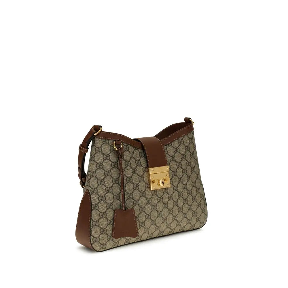 Sac à bandoulière Gucci Padlock marron Gucci