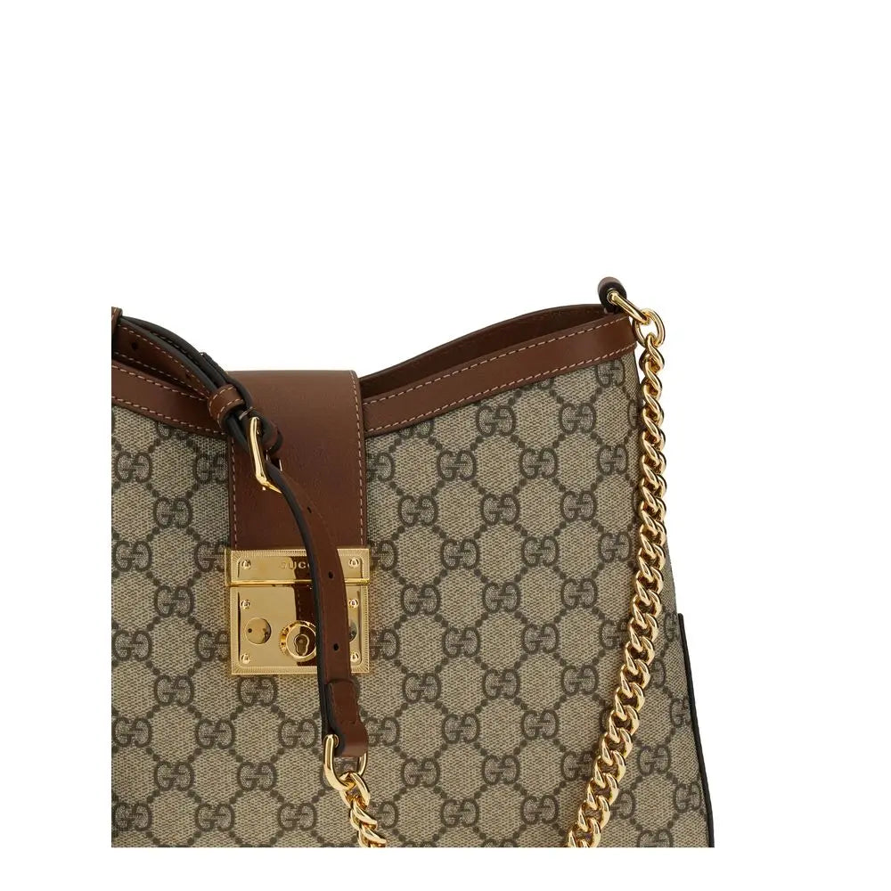 Sac à bandoulière Gucci Padlock marron Gucci