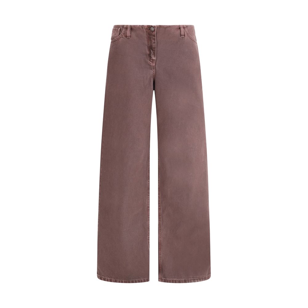 Jean Magda Butrym large taille basse bleu