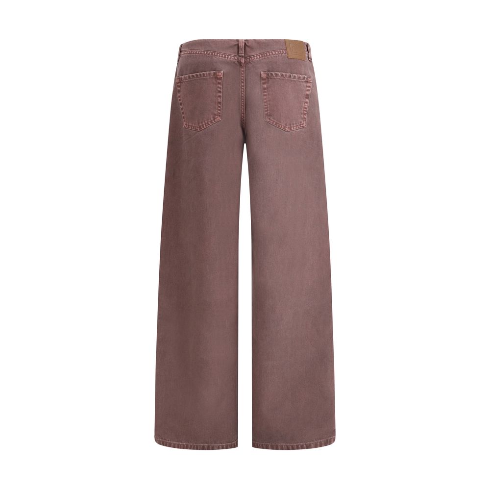 Jean Magda Butrym large taille basse bleu