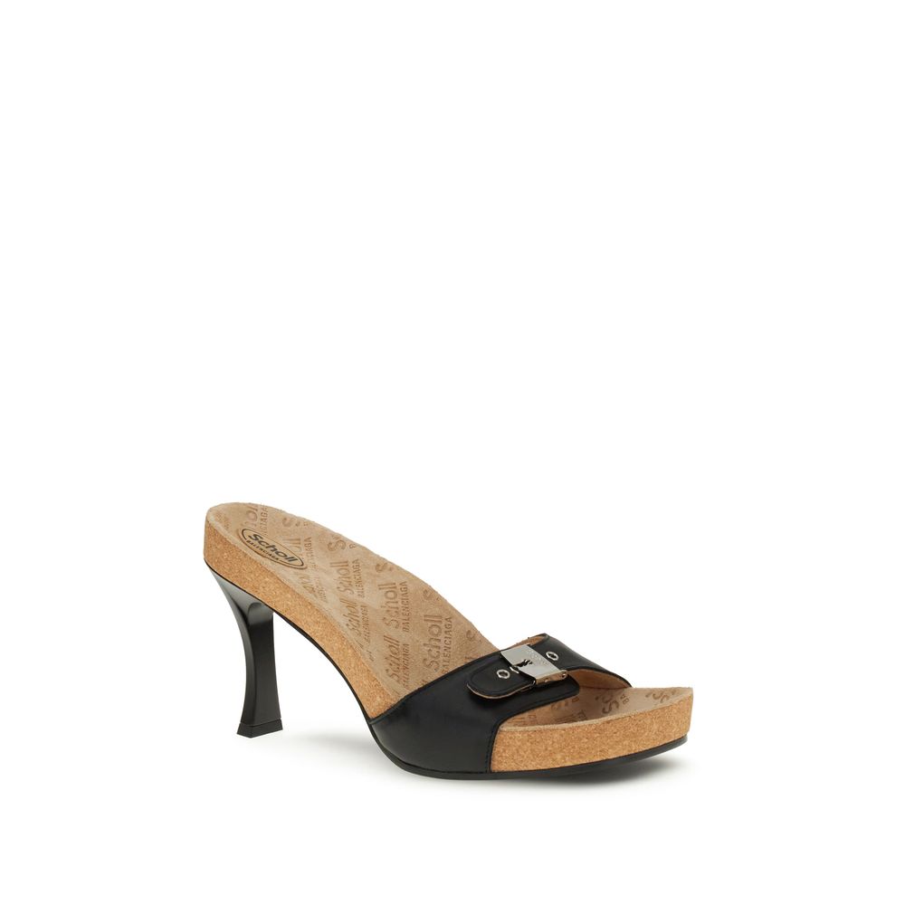 Sandales Balenciaga x Scholl noires
