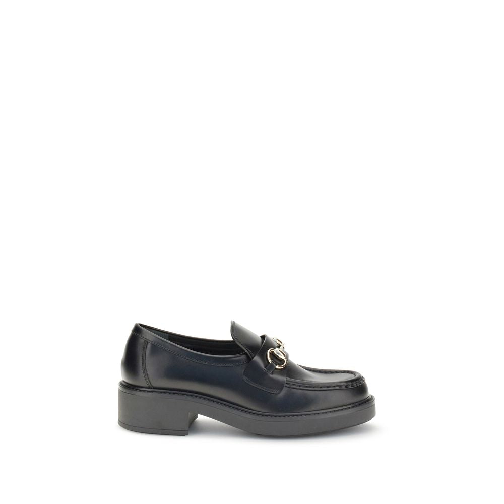Mocassins Gucci Horsebit en cuir noir