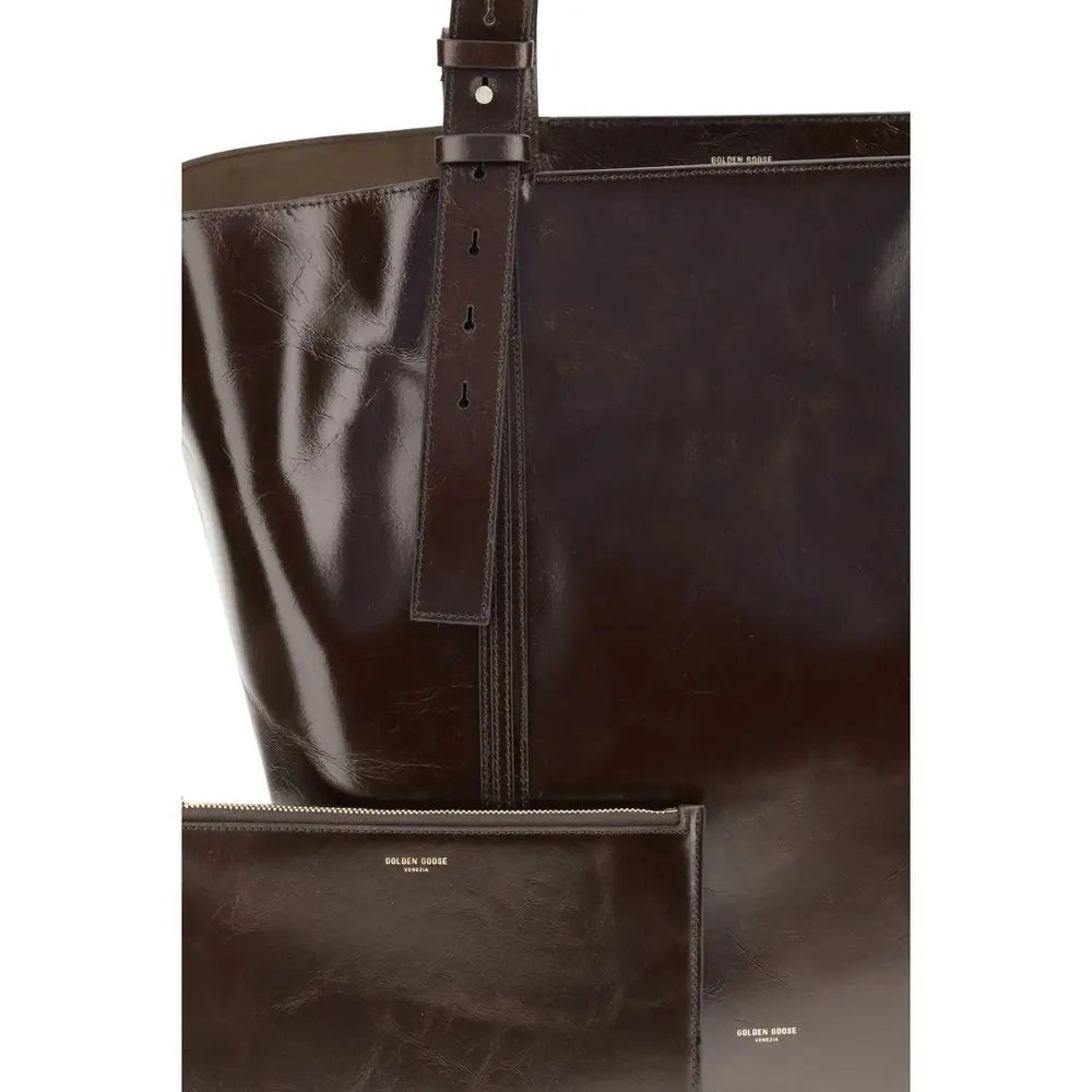 Sac tote Golden Goose cuir noir Golden Goose