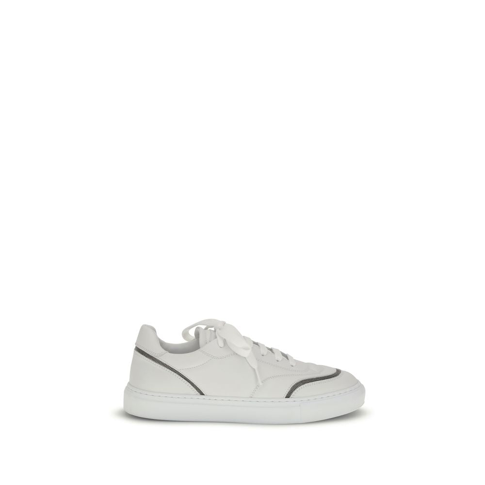 Baskets Brunello Cucinelli blanches