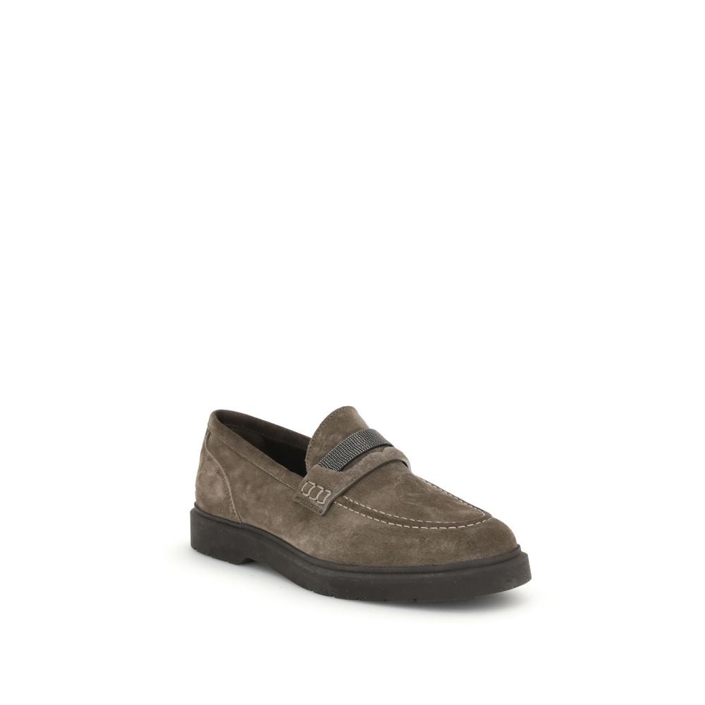 Mocassins Brunello Cucinelli noirs