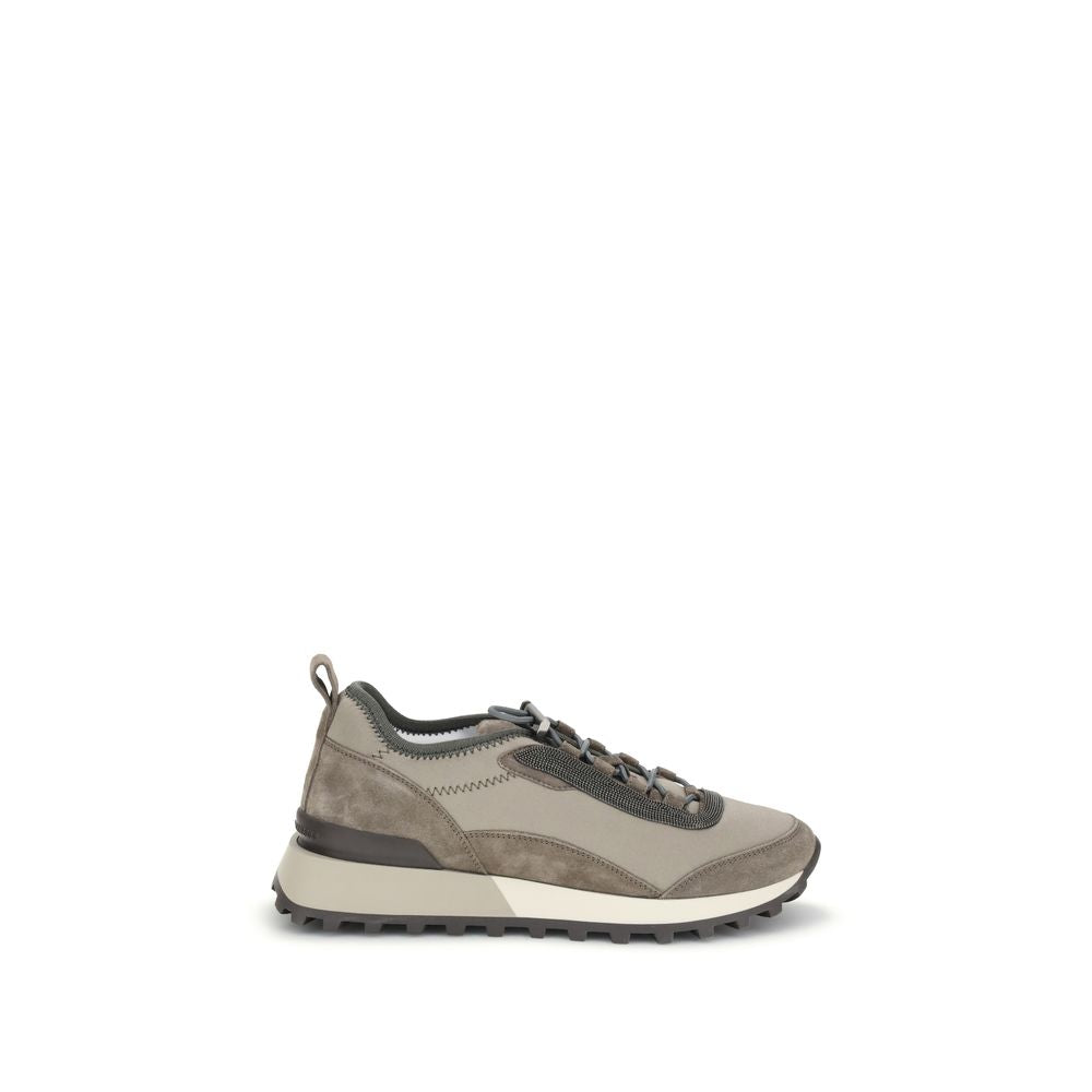 Baskets Brunello Cucinelli blanches
