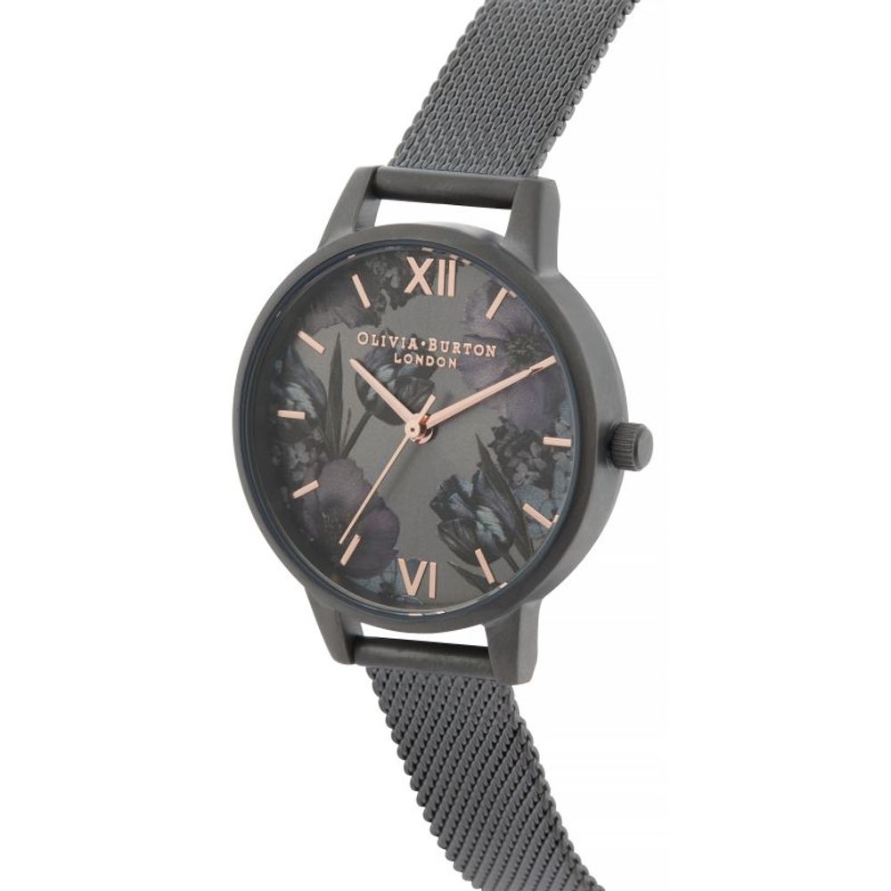 Montre Non spécifiée Black Stainless Steel grise
