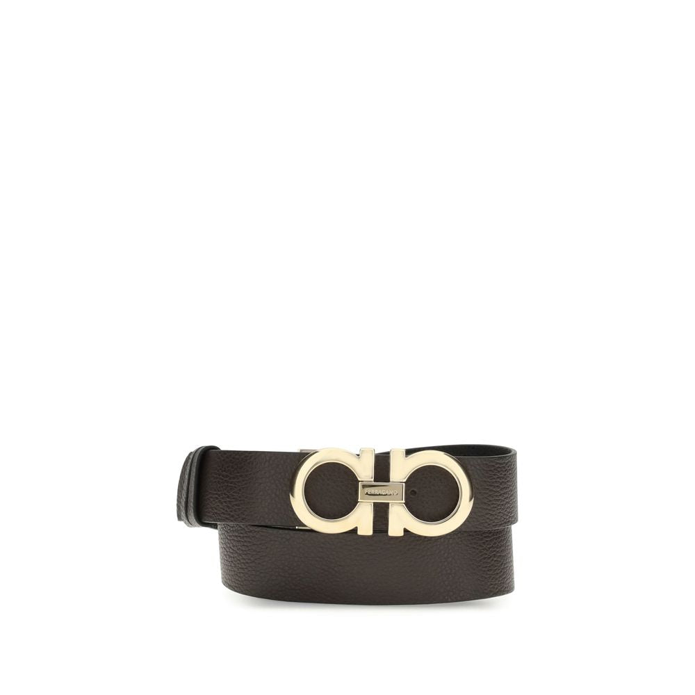 Ceinture Ferragamo réversible cuir noire