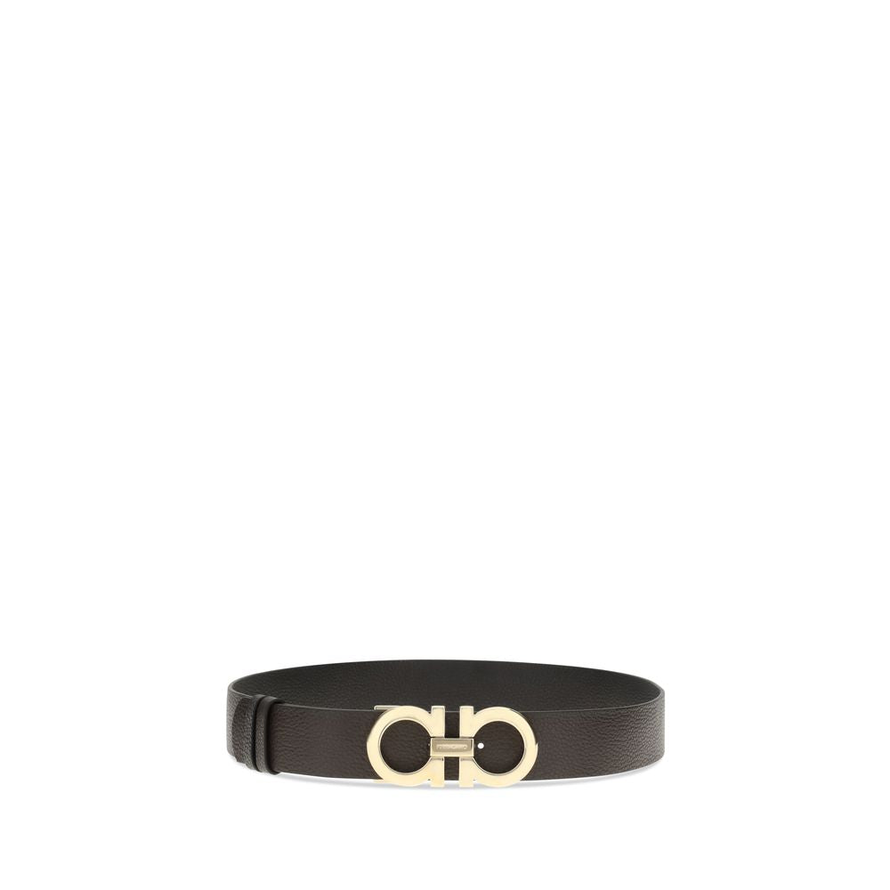 Ceinture Ferragamo réversible cuir noire