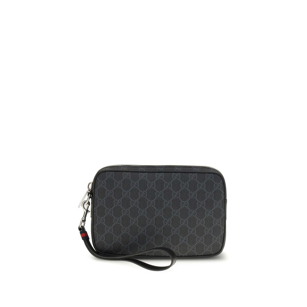Pochette Gucci GG Supreme noire