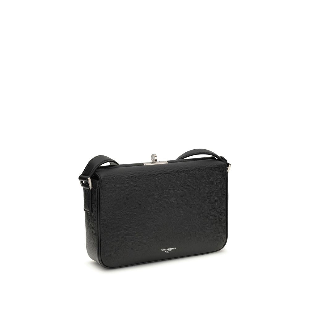 Sac épaule Dolce & Gabbana Marlene noir