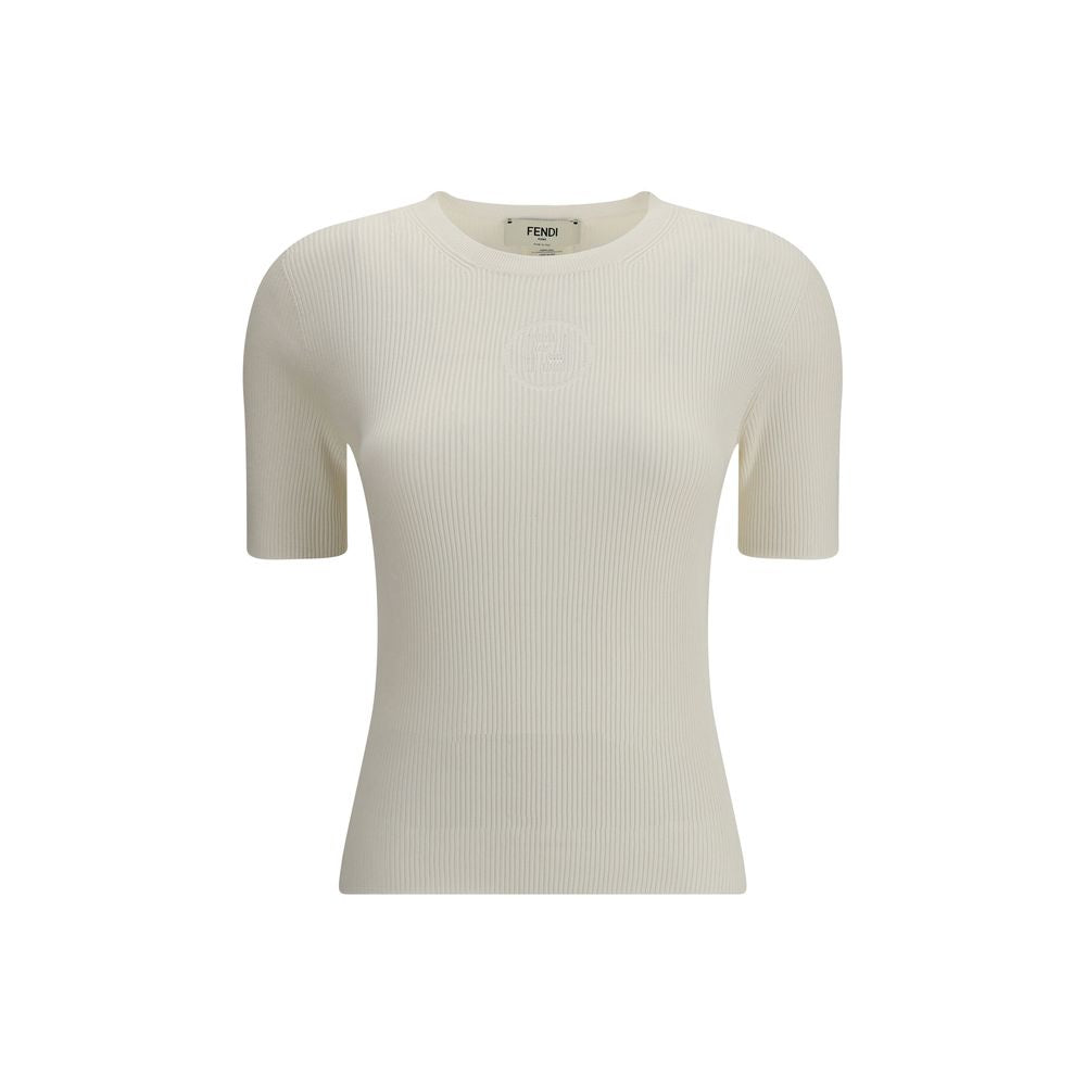 T-shirt Fendi 1925 blanc