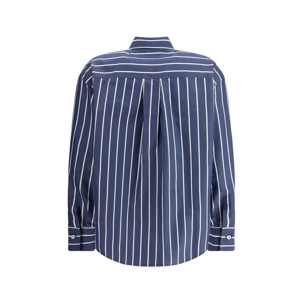 Chemise Brunello Cucinelli rayée multicolore