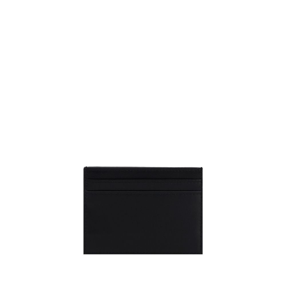 Porte-cartes Saint Laurent cuir noir