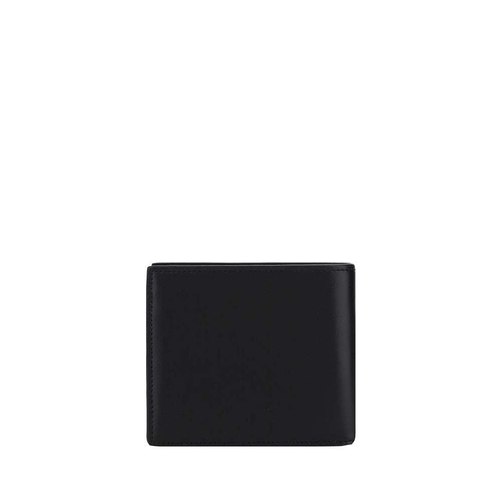 Portefeuille Saint Laurent Calfskin noir