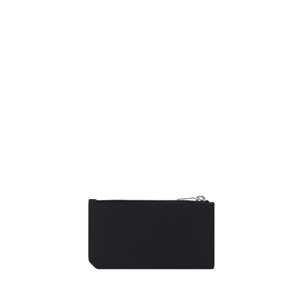 Porte-cartes Saint Laurent Noir