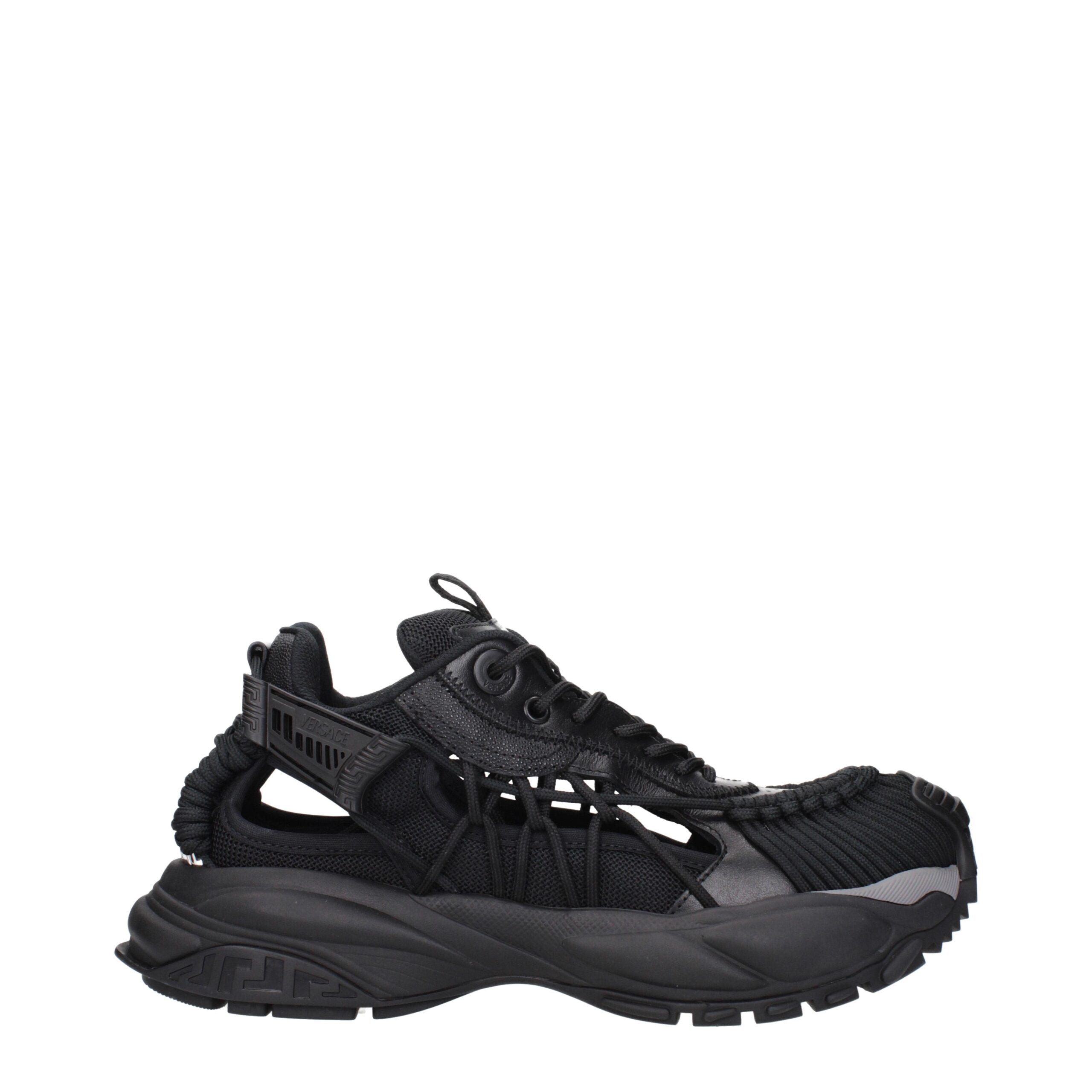 Baskets Versace 10167111A118611B noires