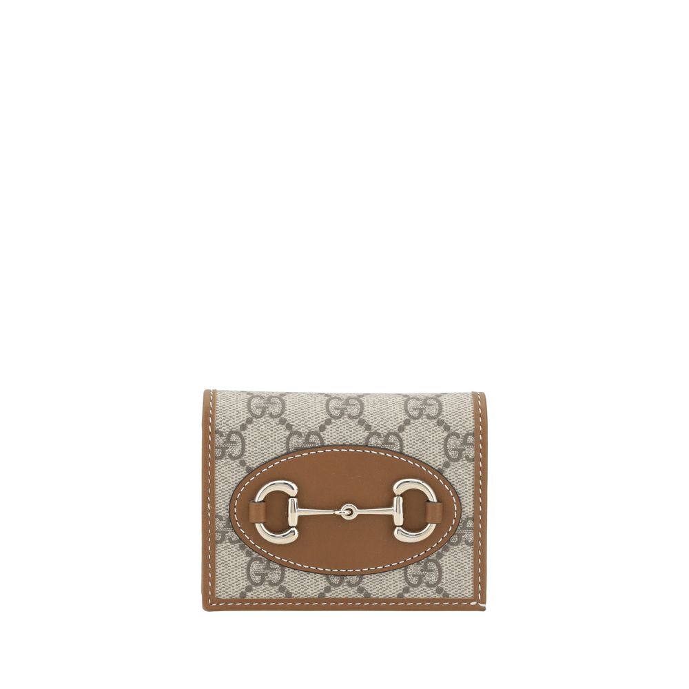 Portefeuille Gucci Horsebit noir
